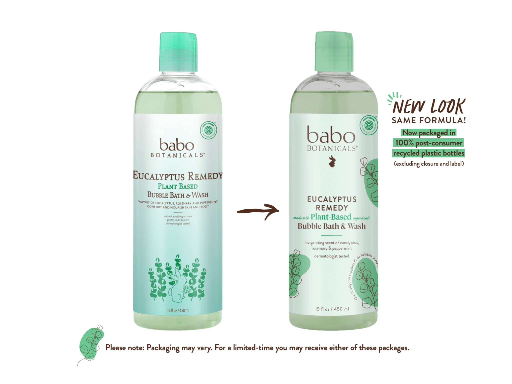 Eucalyptus Remedy Plant-Based Bubble Bath & Wash Duo - Image 3